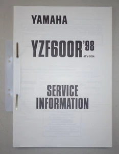 Manual de Taller/Servicio Información Yamaha YZF 600R Stand 1998 - Imagen 1 de 2