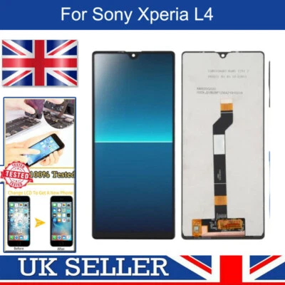Digitalizador LCD Para Sony Xperia L4 Repuesto Pantalla Táctil Vidrio Conjunto Reparación Foto 1 de 4