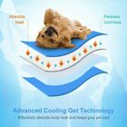 PET COOLING GEL MAT BED DOG CAT SUMMER HEAT RELIEF NON TOXIC CUSHION PAD 50X40CM