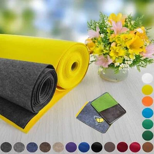 Bastelfilz waschbar Zuschnitt ab 1m, 3mm stark Filzstoff 18 Farben uni & meliert - Bild 1 von 37