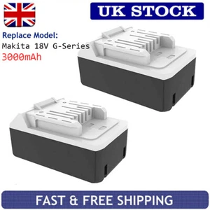 2X 18V 3000mAh Para Makita BL1830G BL1813G BL1811G BL1840G Batería Li-ion Reino Unido - Imagen 1 de 12