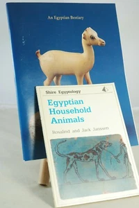 EGYPTIAN HOUSEHOLD ANIMALS (SHIRE EGYPTOLOGY) By Janssen + Bonus Book - Picture 1 of 3