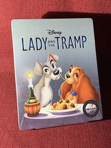 LADY AND THE TRAMP Blu-Ray + DVD + Digital STEELBOOK Signature Collection - Picture 1 of 8