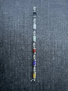 925 Silver Jade Bracelet - Picture 1 of 2