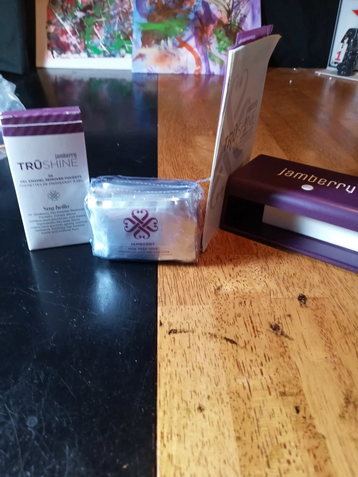 Jamberry TruShine Gel Esmalte Especialidad Color Capa Esmalte de Uñas Intergaláctico AO Foto 1 de 4