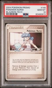 2004 World Championship Promo Pokemon Nurse #145 PSA 10 GEM MINT POP 1 - Picture 1 of 2