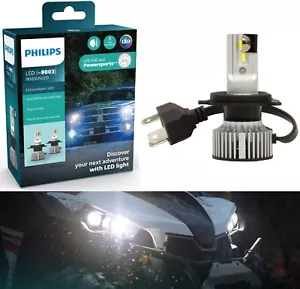 Philips UltinonSport LED White H4 9003 Two Bulbs Headlight Replace High Low Beam - Picture 1 of 20