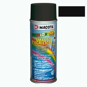 Pintar Negro Brillante Ral 9005 400ML Coche Mantenimiento Macota Aros Capó Moto - Imagen 1 de 2