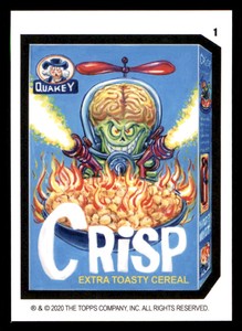 2020 Topps Mars Attacks/Wacky Packages On Demand Series #4  Puzzle Back Singles