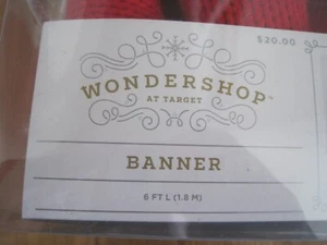 Wondershop Banner 6 Feet Peace - Picture 1 of 1