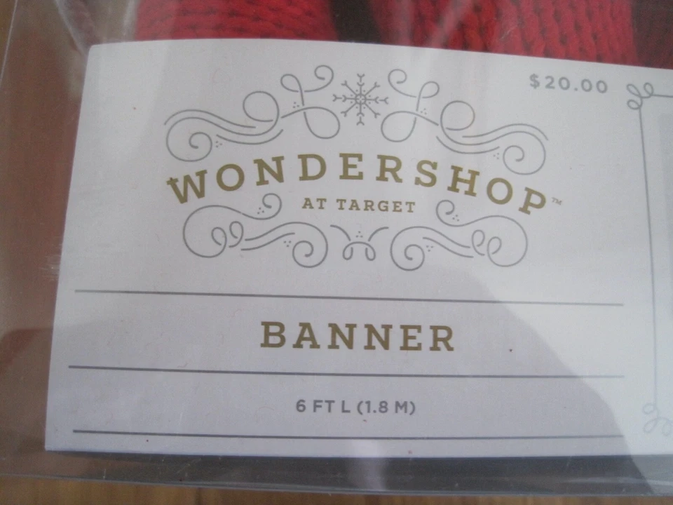 Wondershop Banner 6 Feet Peace - Image 1 of 1