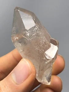Lemurian Natural DT Smoky Quartz Crystal Brazil 1.4oz Reiki N15 - Picture 1 of 12