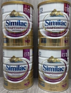 LOT OF 4 Similac Stage 1 Total Comfort Baby Formula Powder 28.9oz EXP: 9/2025 - Picture 1 of 1