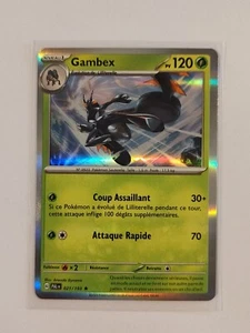 Carte Pokémon - Gambex Holographique 021/193 - Évolutions À Paldea EV2 - Bild 1 von 2