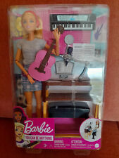 Barbie You Can Be Anything Musician Doll, Instruments & Accessories Playset Toy