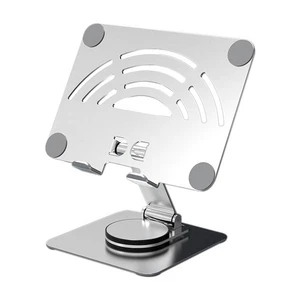 360° Rotating Tablet Stand Aluminum Alloy Carbon Steel Desktop Tablet Stand4394 - Afbeelding 1 van 7