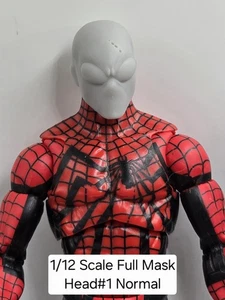 3d Printed INVINCIBLE MASKED MARK HEAD#1 1:12 6" Classified Legends SCALE - Picture 1 of 2