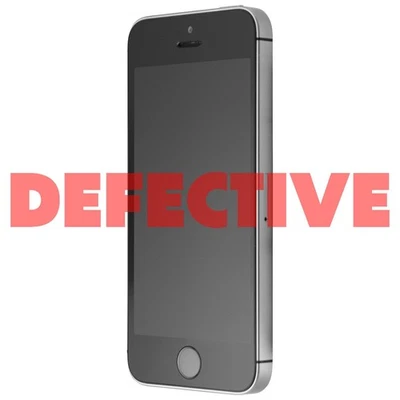 DEFECTIVE - Apple iPhone 5 SE (1st Gen) A1662 Unlocked - 64GB / Space Gray - Image 1 of 4