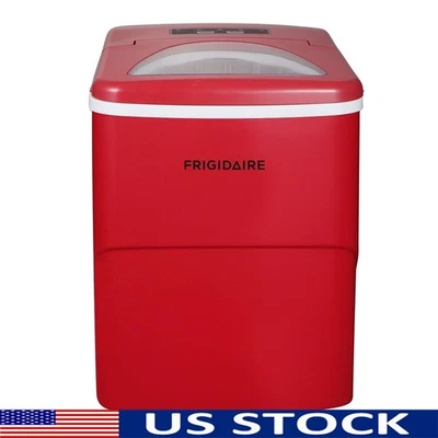 Máquina de hielo de encimera portátil 26 lb cubitos de hielo rápidos pantalla LED silenciosa eléctrica nueva Foto 1 de 4