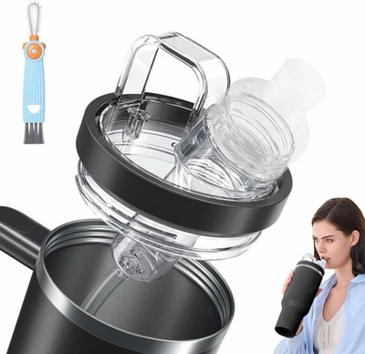 Adaptador de vaso para Stanley 40 oz 64 oz Quencher H2.0 tazas usar cápsulas de sabor  Foto 1 de 4