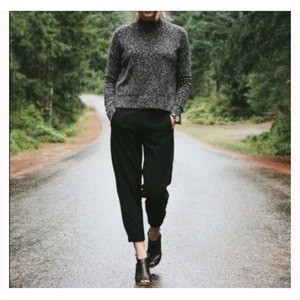 babaton atelier cohen slim Plissee Hose schwarz - Bild 1 von 15