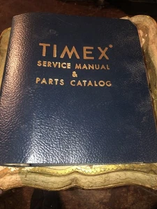 Vintage TIMEX Service Manual & Parts Catalog - Picture 1 of 5