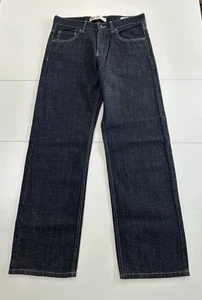 Levi's 550 Relaxed Jeans Size 18 reg 29X29 dark wash 100% cotton - Picture 1 of 10