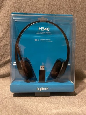 Logitech H340 USB Computer Headset NEW - Image 1 of 3