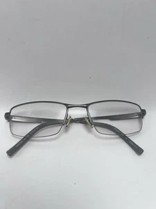 NASCAR NCO-N25 Col 005 Black Metal Tortoise Rectangle Eyeglasses Frame 53-18 140 - Picture 1 of 6