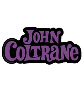 John Coltrane Logo Official Sticker C011S - Foto 1 di 1