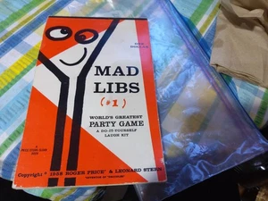 Mad Libs #1 Edition 1958 - Bild 1 von 3
