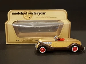 1979 Matchbox 1:40 Scale Y19 1935 Auburn 851 Car - Models of Yesteryear + Box - Picture 1 of 10