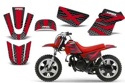 Pegatinas gráficas + #calcomanías PLT para Yamaha PW50 1990-2022 ZOOTED R K Foto 1 de 3