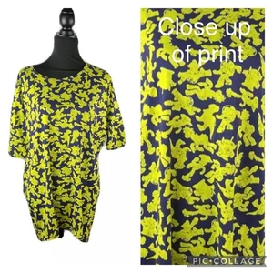 Lularoe Disney Medium Irma Tunika Top Toy Story Lehrer Dinosaurier Neon Neu mit Etikett - Bild 1 von 11