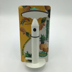 Vacu Vin White Pineapple Cutter & Corer Kitchen Tool for Slicing & Coring - Picture 1 of 2