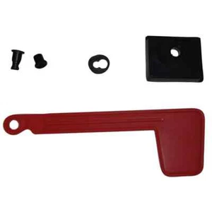 Durable Red Plastic Flag Kit Easy Replacement For Missing Or Broken Mailbox NEW - Picture 1 of 4