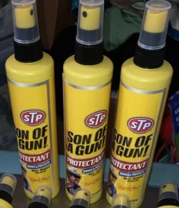 STP Son of a Gun Car Cleaner And Protectant Spray 10 FL OZ, 3 Pack Automobile - Picture 1 of 8
