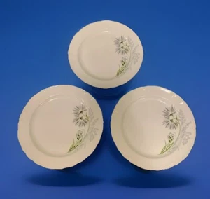 Limoges France Marked Veritable Porcelaine Bread Plate 7.5” Royal Lily Lot 3 - Picture 1 of 5