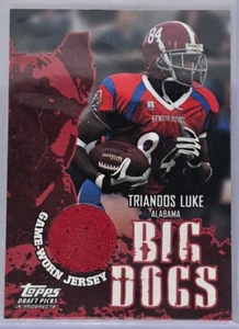 2004 Topps DPP Big Dog Relics #BDTLU Triandos Luke Jersey - Picture 1 of 2