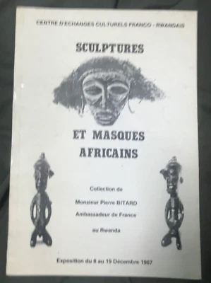 ART AFRICAIN COLLECTION PIERRE BITARD RWANDA 1987  188 Pièces Décrites RARE - Photo 1/4
