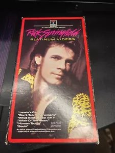 Rick Springfield Platinum Videos 1984 - Picture 1 of 3