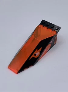 LEGO Aquasharks Deep Sea Predator Orange Shark Canopy Replacement Part Only - Picture 1 of 7