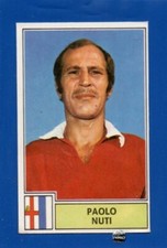1971/72 PAOLO NUTI BISVALIDA REC/REMOVED FOOTBALLERS FIGURE