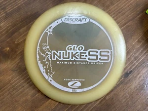 Discraft Z Glo Nuke SS Moon Man Glow RARE Old Run Disc Golf 170g - Picture 1 of 4