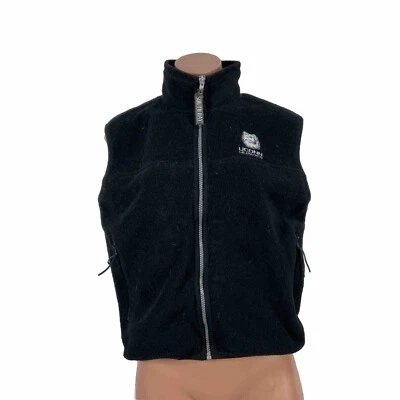 UConn Huskies Vest Full Zip Fleece Jacket Embroidered VTG Sleeveless Youth XL - Image 1 of 4