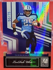 2007 Donruss Elite Aspirations Die-Cuts 50/75 LenDale White #96 BLUE USC