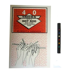Hot Rod Set 40 Tricks mit Hot Rod Farbwechsel Ruten Zaubertrickbuch & Rod - Bild 1 von 1