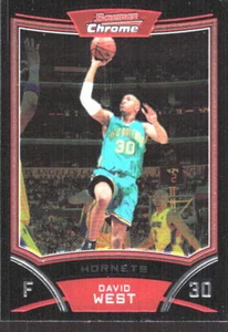 2008 Bowman Chrome #48 David West Near Mint - Picture 1 of 2