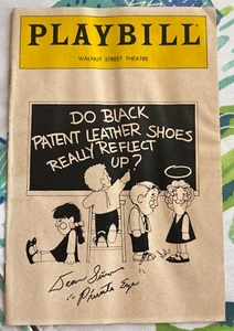 Spielzettel NUSSBAUM Theater, PhiladelphiaPA-Zigeuner, Valentinstag, DoPatent Schuhe, Magnolien - Bild 1 von 12