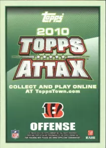 2010 Topps Attax #14 Cedric Benson - Picture 1 of 2